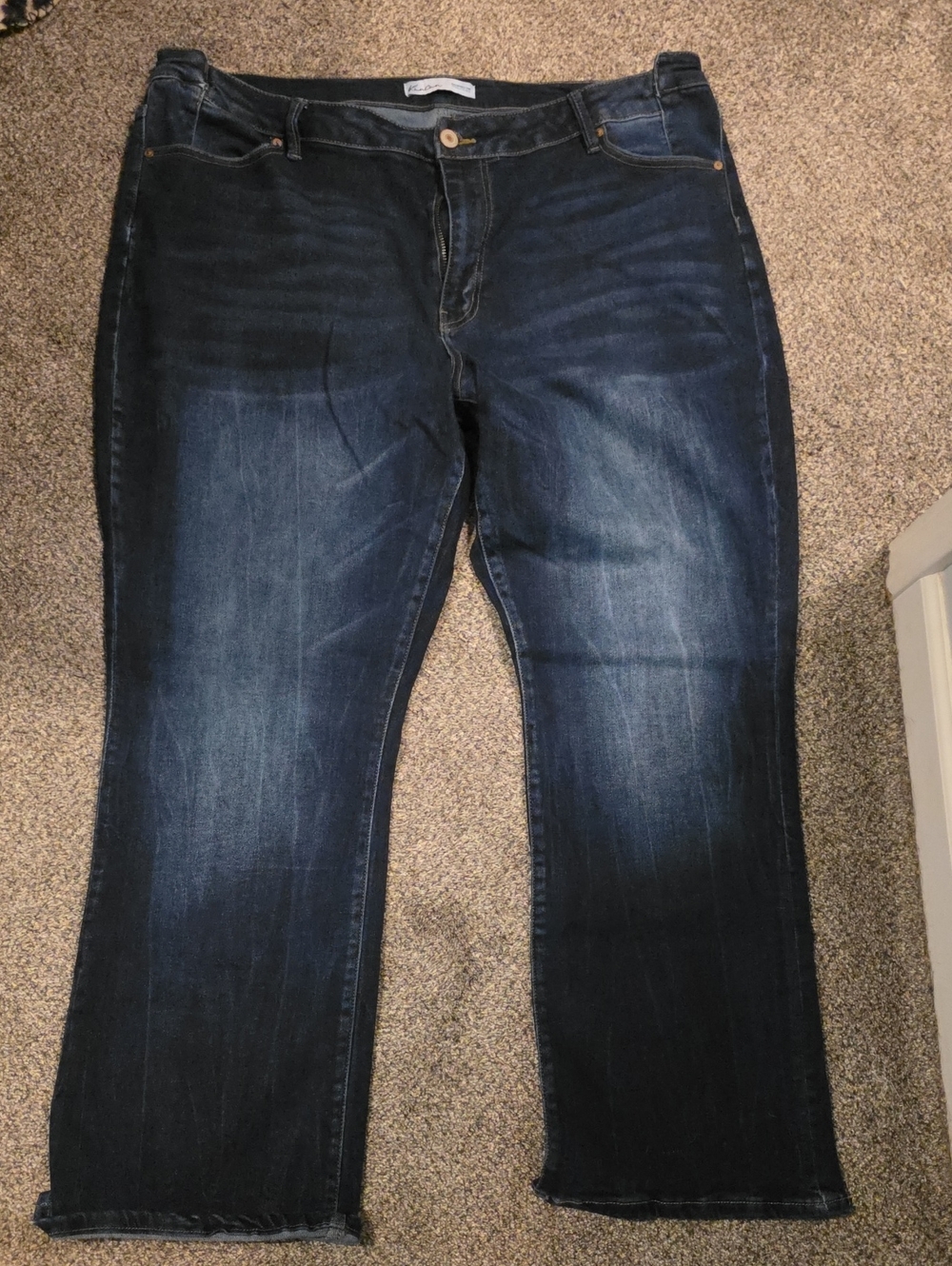 Kancan Dark Wash Women’s Jeans - Classic Straight Fit